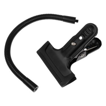 Imagem de Mesa Gooseneck Fotodiox, braçadeira de tubo para luz LED, câmeras Gopro