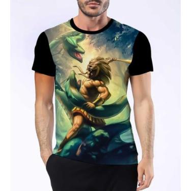 Imagem de Camisa Camiseta Hércules Herói Força Filho Zeus Filme Hd 10 - Dias No