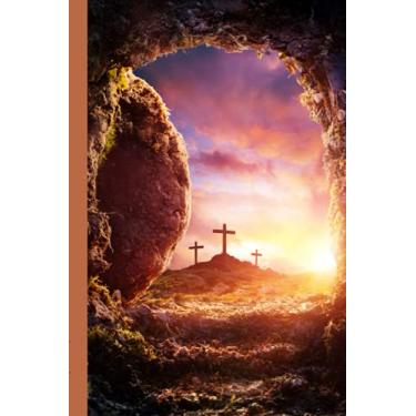 Imagem de Notebook: Thème Jésus - Carnet ligné – Carnet de note – Notebook Cahier personnaliser - Journal intime - Cahier scolaire