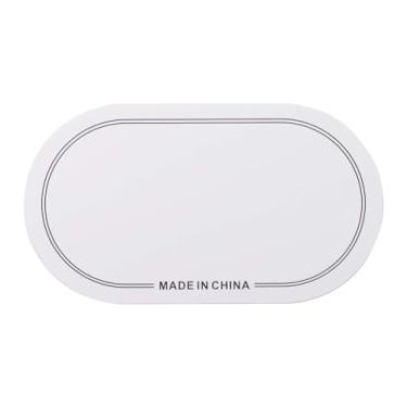 Imagem de Colaxi Acessório de remendo de tambor baixo, remendo de bateria, almofada de chute para tocadores de bateria, prática de tambor, Pedal Duplo Branco