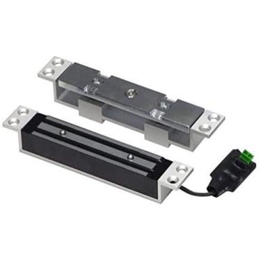 Imagem de Seco-Larm Sd-993B-Ss Trava De Cisalhamento Elétrico, Operação À Prova De Falhas, Força De Retenção De 1.500 Lb, 12/24 Vcc, Placa De Armadura Ajusta-Se Para Compensar Lacunas Entre A Porta E Quadro