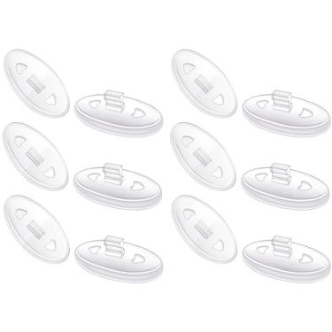Imagem de Mryok 6 pares de protetores de nariz de reposição para óculos de sol Oakley Ponder