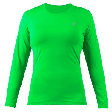 Imagem de Sem Sinergia>Camiseta  manga longa feminino colors uv - fps 50+ esporte mormaii Fluor-verde PP 