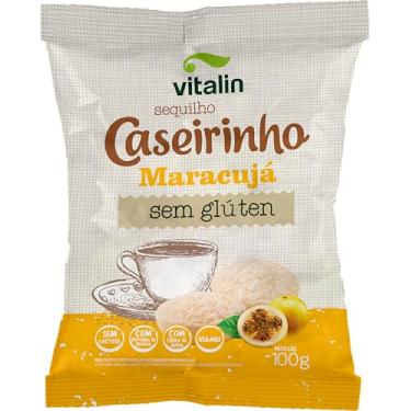 Imagem de Sequilho Caseirinho Sem Glúten Sabor Maracujá 100g - Vitalin