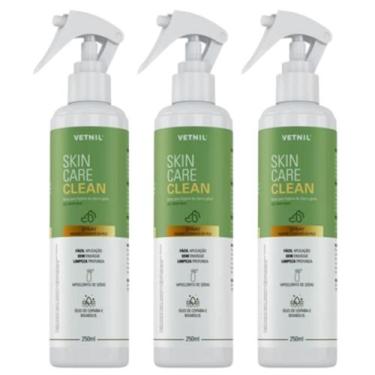 Imagem de Kit 3x Skin Care Clean - Vetnil