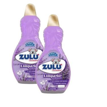 Imagem de Kit 2 Limpador Multiuso Perfumado Zulu Coala 500ml, Lavanda