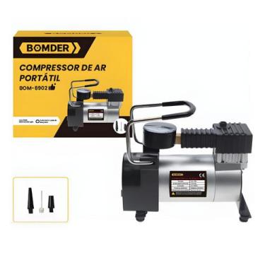 Imagem de Mini Compressor De Ar 12V Portátil Elétrico Para Pneu De Carro Bike Mo