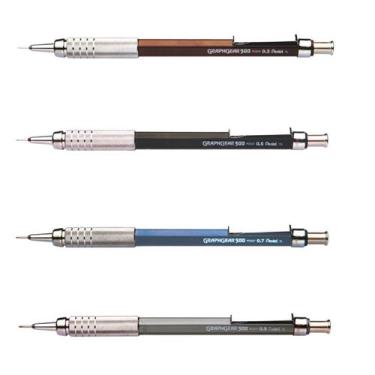 Imagem de KIT 4 Lapiseira Graphgear 500 Pentel