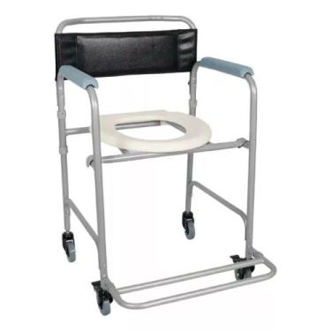 Imagem de Cadeira De Banho Higiênica Modelo D30 Até 100kg Dellamed