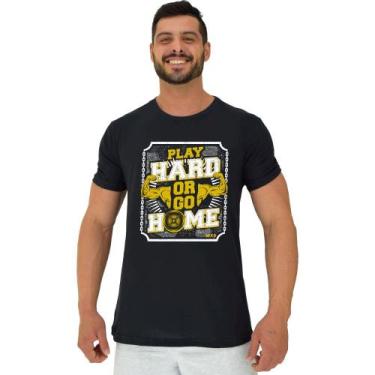 Imagem de Camiseta Tradicional Manga Curta MXD Conceito Play Hard Or Go Home Jog