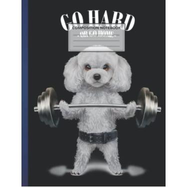 Imagem de Composition Notebook : Dog Positive Thinking Journal College Ruled: Journal For School, College, Work, Office Wide Lined For teen girls boys women school gamers 8.5x11 inches, 110 Pages KDO-A768