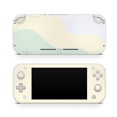 Imagem de Tacky Design Película com bloqueio de cor compatível com o envoltório Nintendo Switch Lite, película minimalista com bloqueio de cor para Nintendo Switch Lite, decalque de vinil premium 3M (verde