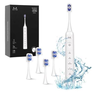 Imagem de Escova de Dentes Elétrica Marlincare para Adultos e Adolescentes - 4 C