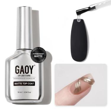 Imagem de Revestimento de Gel Fosco GAOY 16ml - Unhas em Gel