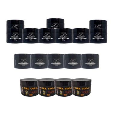 Imagem de 9 Gel Cola 250g Ganhe  + 4 Gel Cola Vox + 5 Gel Black - PIERRY LOHAN