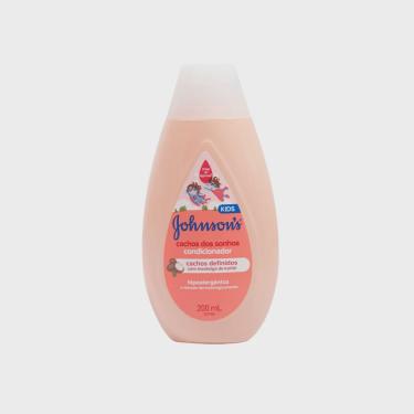 Imagem de Condicionador infantil para cabelos cacheados JOHNSON'S cachos dos sonhos 200ML