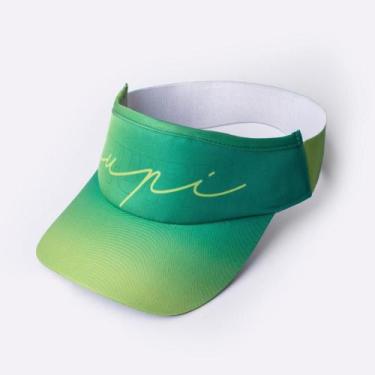 Imagem de Viseira para Corrida HUPI Colors Verde, Verde