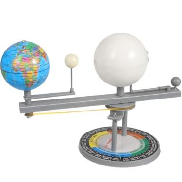 Imagem de Educational Model of Sun-Moon-Earth Planetarium - 3D Solar System Model Kit for Kids, Includes Building Bricks, Compatible with Lego, Ideal for Ages 8-12