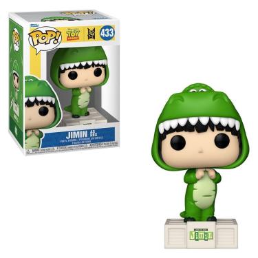 Imagem de Funko Pop Rocks Toy Story X Bts Jimin As Rex 433