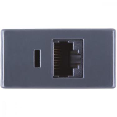 Imagem de Módulo para Tomada para Transmissão de Dados RJ45 cat. 6 Tramontina Gr