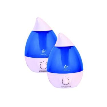 Imagem de Kit 2 Umidificadores de Ar Ultrassônico Essencial Life