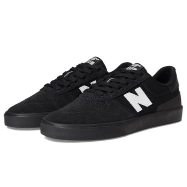 Imagem de New Balance Tênis de skate unissex adulto 272, Preto/Branco 3, 12.5 Wide Women/11 Wide Men