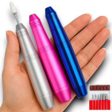 Imagem de Lixa Unhas Profissional Motor Eletrico Portátil Manicure portátil 30.0