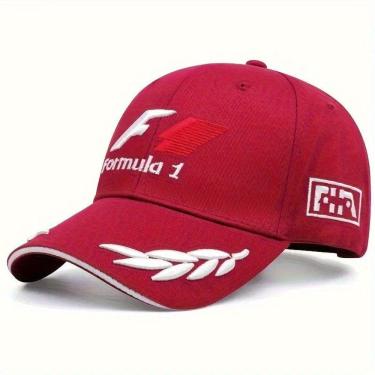 Imagem de Boné De Beisebol Poliéster Leve ,perfeito Como Presente Para Aniversários Vermelho