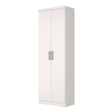 Imagem de Armário Multiuso Henn 2 Portas 6 Prateleiras Branco