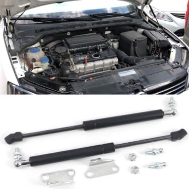 Imagem de Para VW Volkswagen Jetta MK6 2012-2018 amortecedores de capô amortecedores de capô macaco hidráulico suporte de mola amortecedor de elevação kit de acessórios de carro 1 conjunto (lado esquerdo e