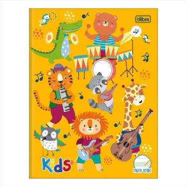 Imagem de Caderno de caligrafia Tilibra kids pauta verde 40 folhas