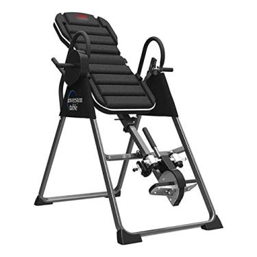 Imagem de Mesa de inversão, máquina de relaxamento de lazer dobrável e modeladora, dispositivo de perna e cintura fitness de ioga de cabeça para baixo, suporta um peso de 150 kg