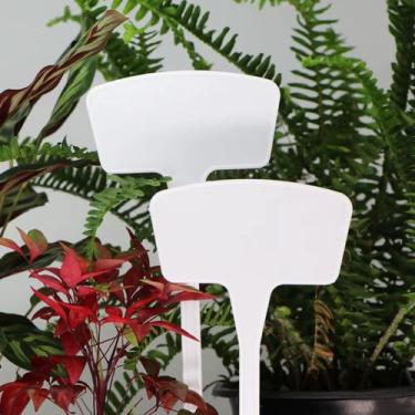 Imagem de kit 5 a 10 Etiquetas plaquinhas de identificação para horta plantas ja