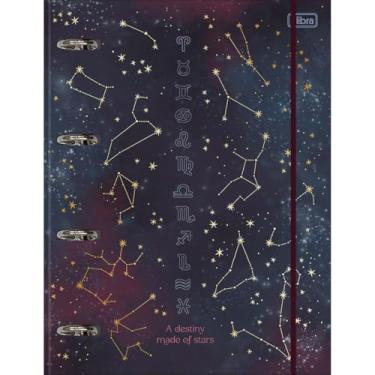 Imagem de Tilibra - Caderno Argolado Cartonado Universitário com Elástico Magic 80 Folhas, multicolorido - Item sortido: não é possível escolher a capa