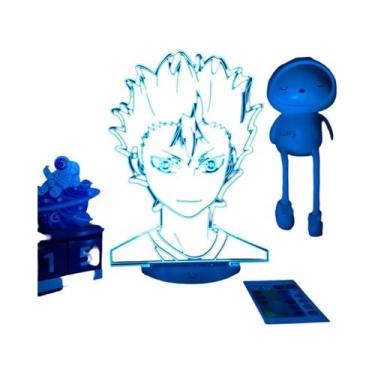 Imagem de Luz Noturna 3D Acrílica Para Quarto Infantil, Luminária De Mesa Com Fi