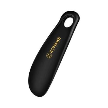 Imagem de Calçador De Sapatos De Plástico Preto Flexível E Durável 73 Polegadas 