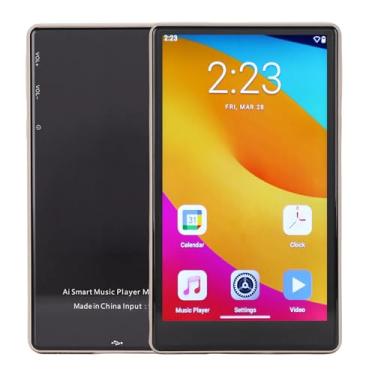 Imagem de Qinlorgo Leitor de MP3, Tela Sensível Ao Toque HD de 5,0 Polegadas Com 5.0, Armazenamento de 64 GB, Suporte para 11, Rádio FM WiFi, Gravação de Voz, Expansível até 256 GB (GOLD)