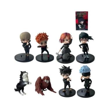 Imagem de Figura Q Version De 9cm De Jujutsu Kaisen, Satoru Gojo, Itadori Yuji, 