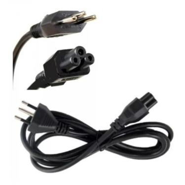 Imagem de Cabo De Força Tripolar Para Fonte Carregador De Notebook
