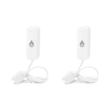 Imagem de Sensor De Alarme De Vazamento De Água WiFi Inteligente Tuya, Detector 