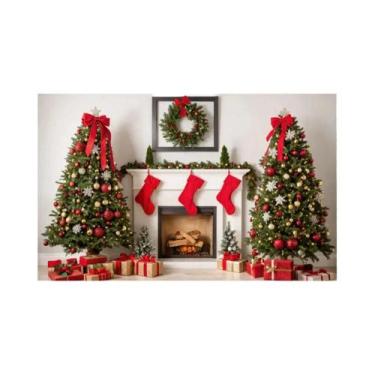 Imagem de Banner De Fundo Festivo De Feliz Natal Com Bengala Doce, Fio De Prata,