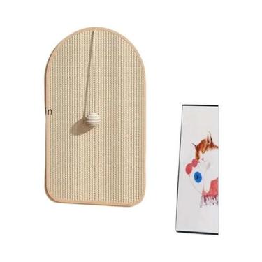 Imagem de Estação Para Gatos 3 Em 1: Arranhador De Sisal Lavável, Brinquedo De B