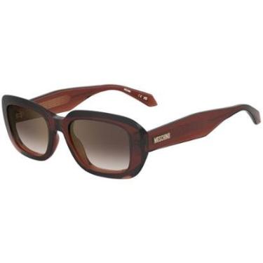 Imagem de Óculos de Sol Moschino Mos199/S 09Q - Marrom 54-Feminino