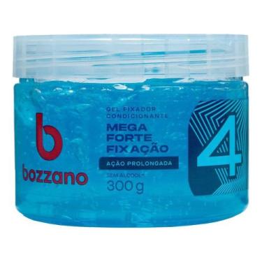 Imagem de Gel de Cabelo Bozzano Fixador Condicionante - Mega Forte 300g, 300g