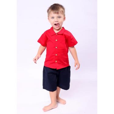 Imagem de Conjunto Mauricinho Roupa Infantil Menino Blogueirinho-Masculino