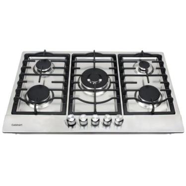 Imagem de Cooktop a Gás Cuisinart Casual Cooking 5 Bocas 90Cm Inox 220V 40931800