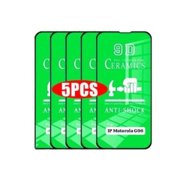 Imagem de Kit 5UN Película Protetora Cerâmica Flexível 9D Para Moto G06 - LXL