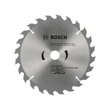 Imagem de Disco de Serra Circular Eco 24 Dentes 184mm - 2608644329-000 - BOSCH