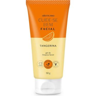Imagem de Gel de Limpeza Facial Cuide-se Bem Feira Tangerina 150g - Boticário, 1