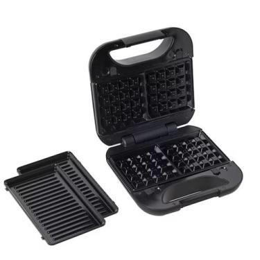 Imagem de Grill e Máquina Waffles Black e Becker 2 em 1 Preto GW750-B2 - BLACK+D